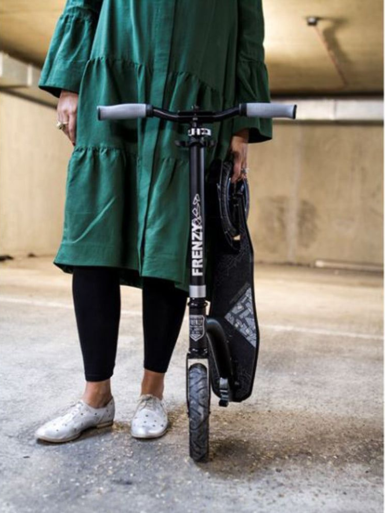 Scooter Frenzy Pneumatic Black Adulto 7