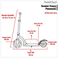 Scooter Frenzy Pneumatic Black Adulto - Miniatura 8