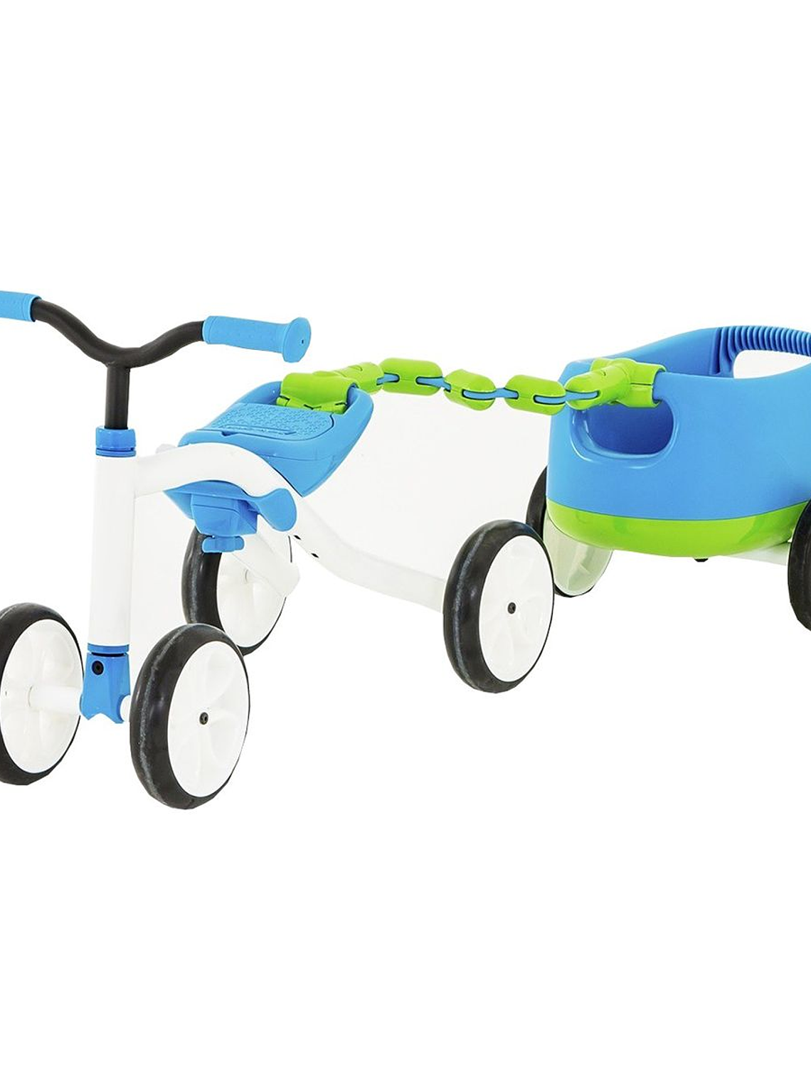 Correpasillo Quadie + carro azul 1