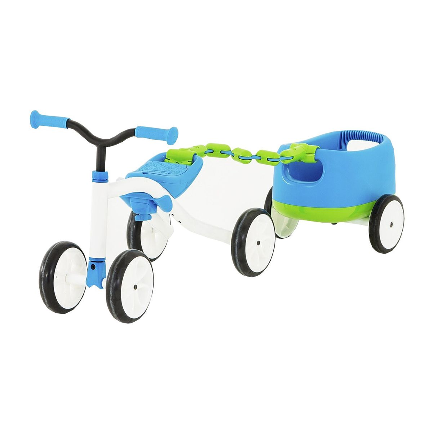 Correpasillo Quadie + carro azul 1