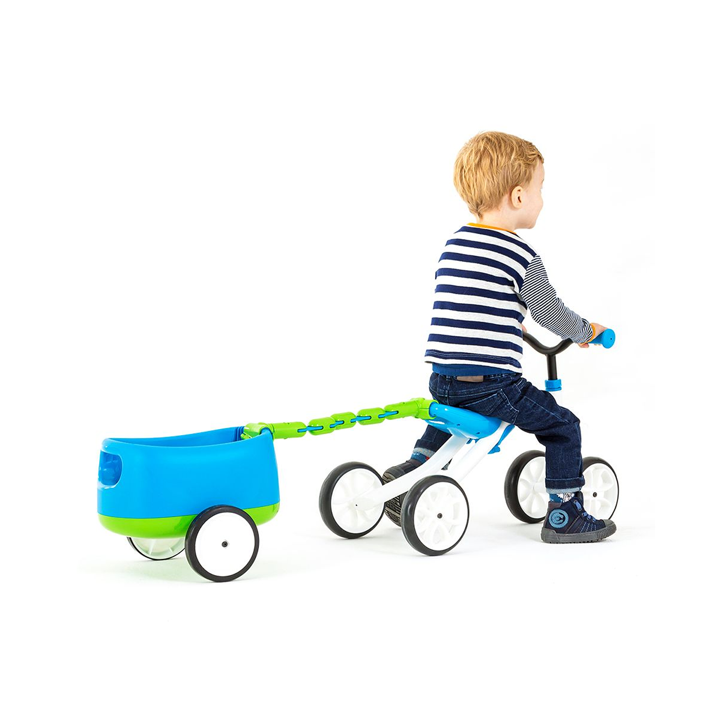 Correpasillo Quadie + carro azul 3