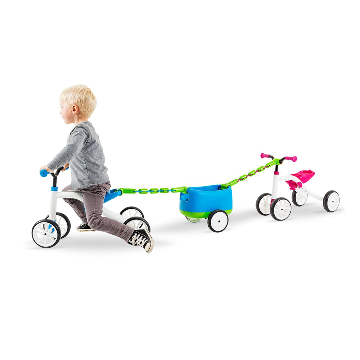 Correpasillo Quadie + carro azul 4