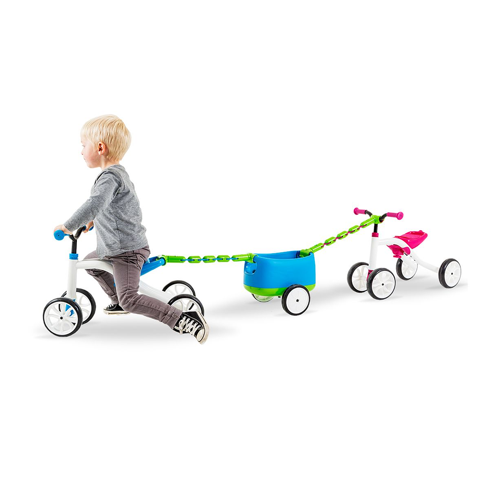 Correpasillo Quadie + carro azul 4