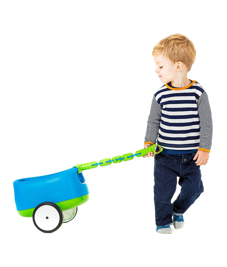 Correpasillo Quadie + carro azul