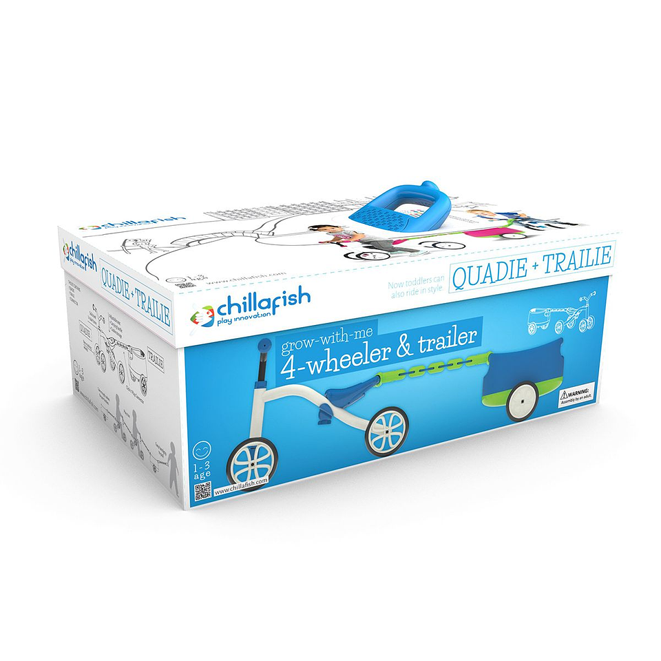 Correpasillo Quadie + carro azul 6