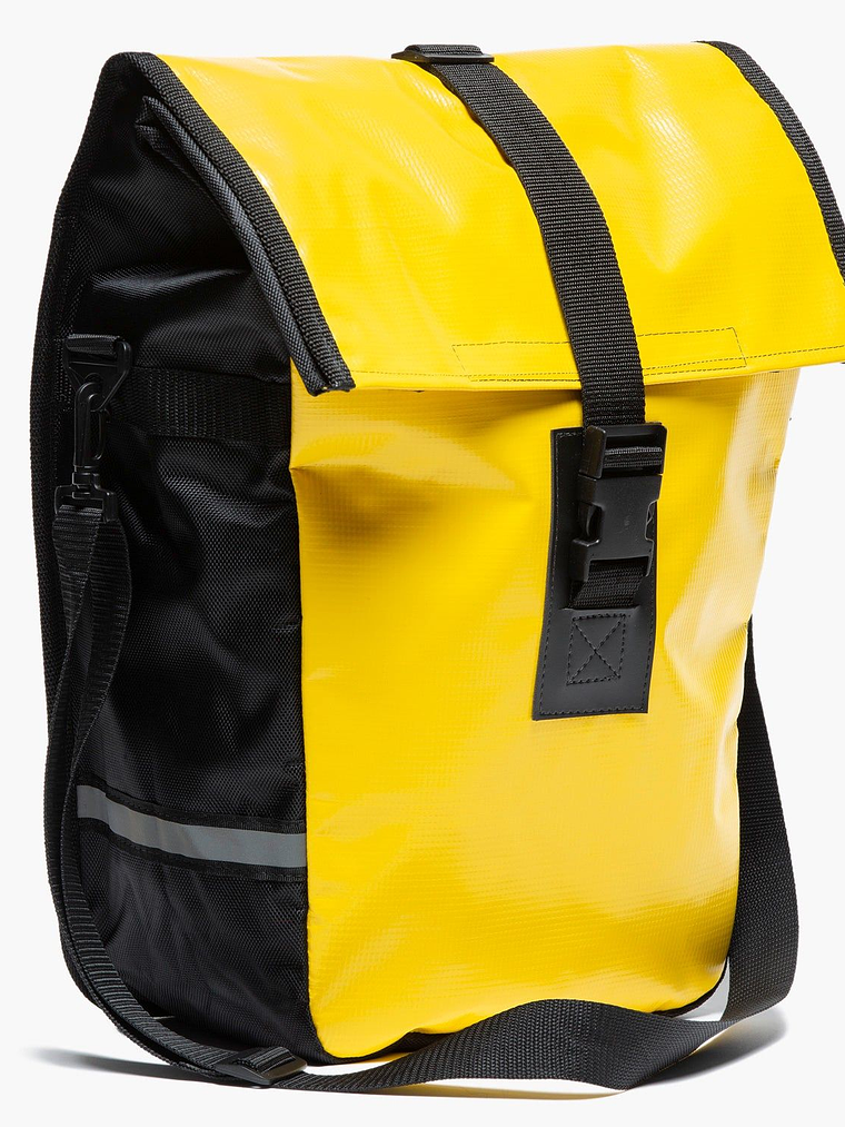 Alforja Australis OnWheels! impermeable amarilla 4