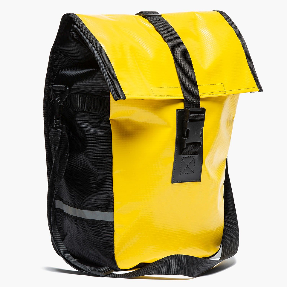 Alforja Australis OnWheels! impermeable amarilla 4