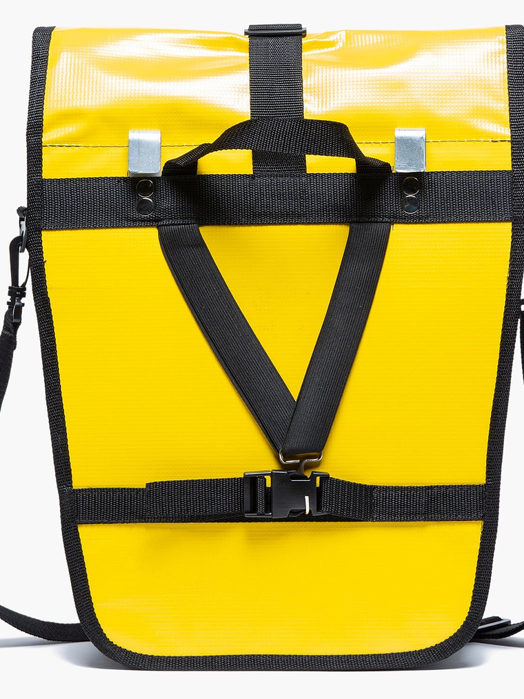 Alforja Australis OnWheels! impermeable amarilla 5