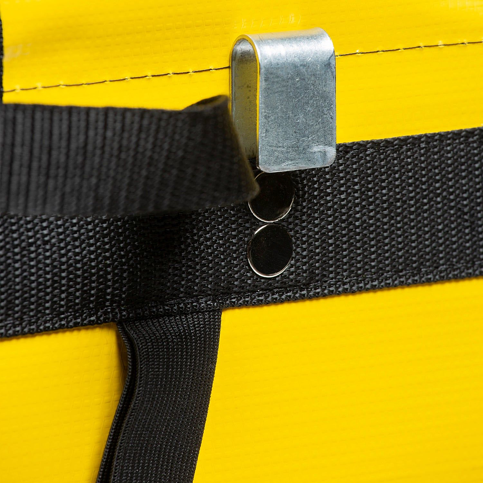 Alforja Australis OnWheels! impermeable amarilla 6