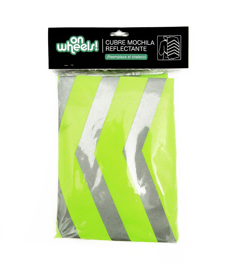 Cubre mochila reflectante OnWheels! 4