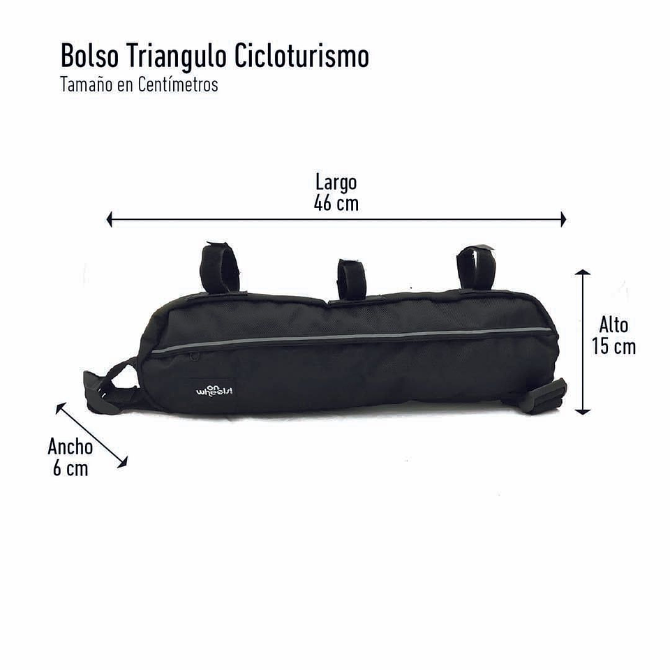 Bolso Triangulo Cicloturismo OnWheels! 1