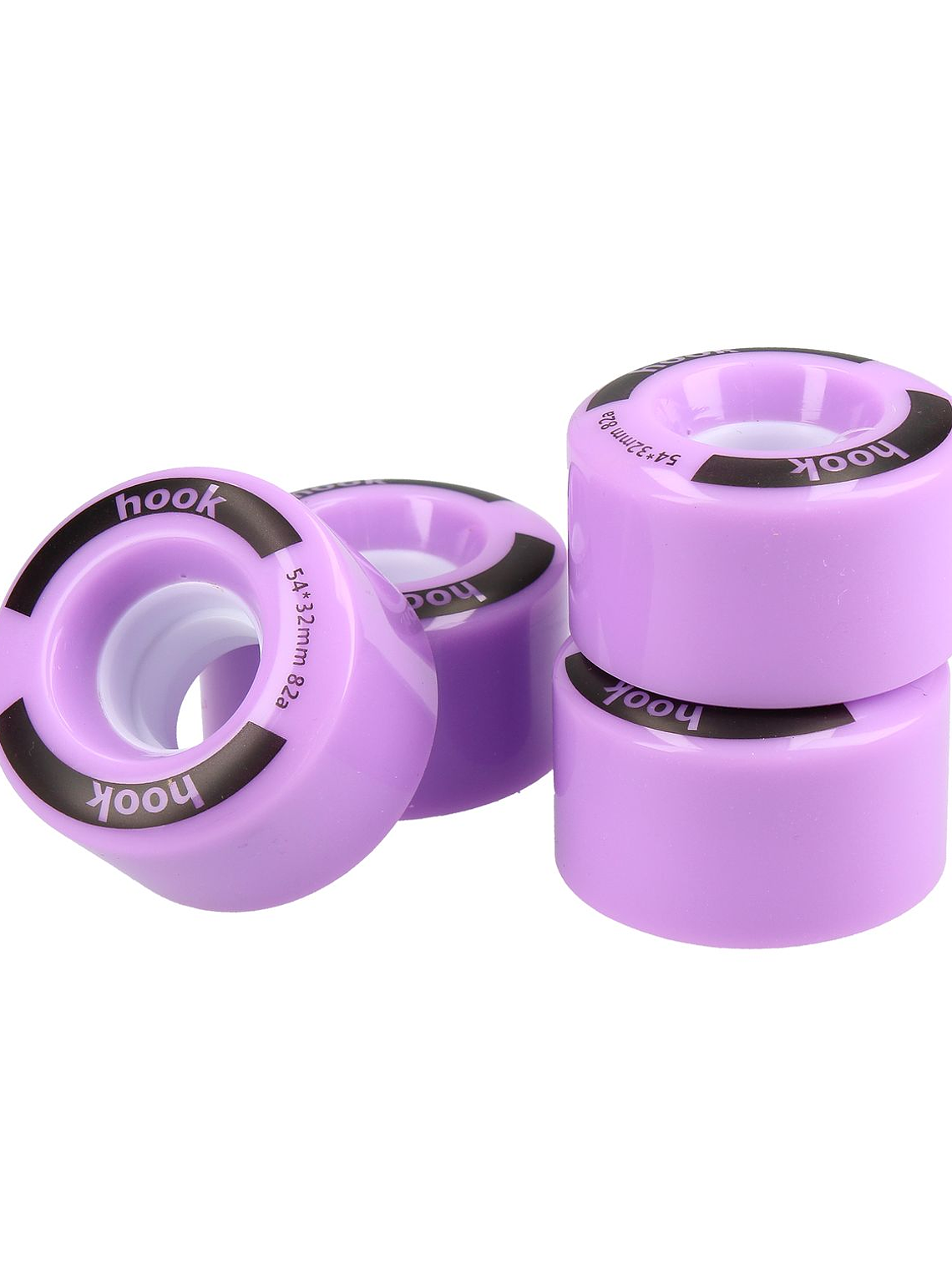 Ruedas para patín Moradas 54mm x 32mm 2