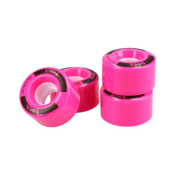 Ruedas para patín Rosadas 54mm x 32mm 2