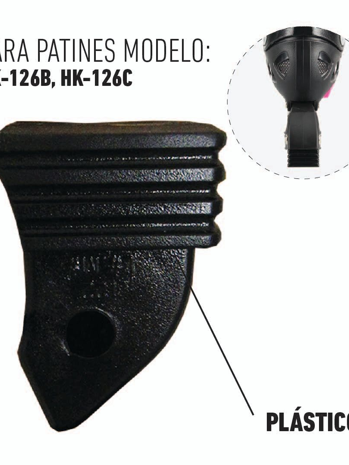 Freno para Patines en Linea Hook HK-126 3