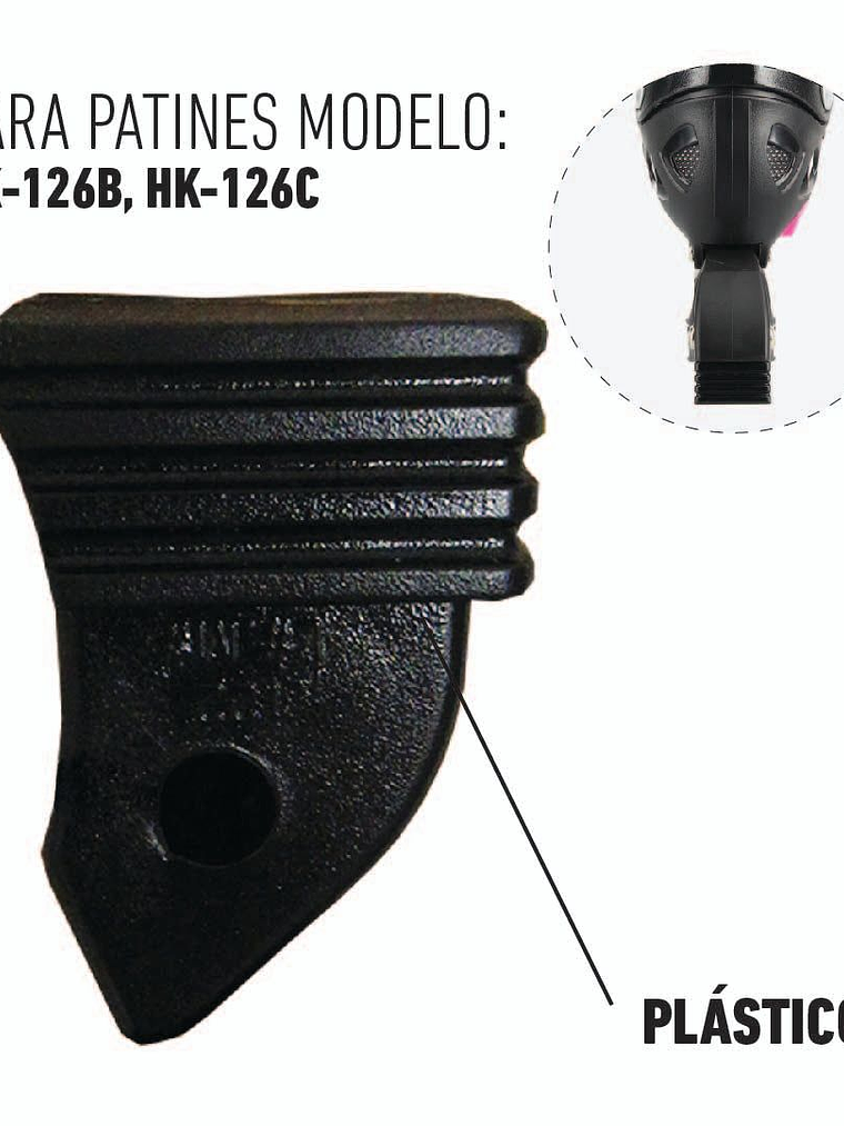 Freno para Patines en Linea Hook HK-126 3
