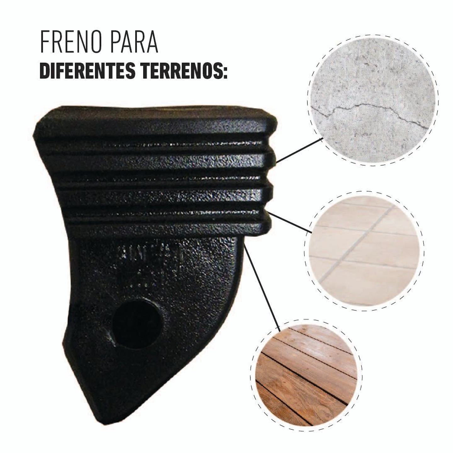 Freno para Patines en Linea Hook HK-126 5