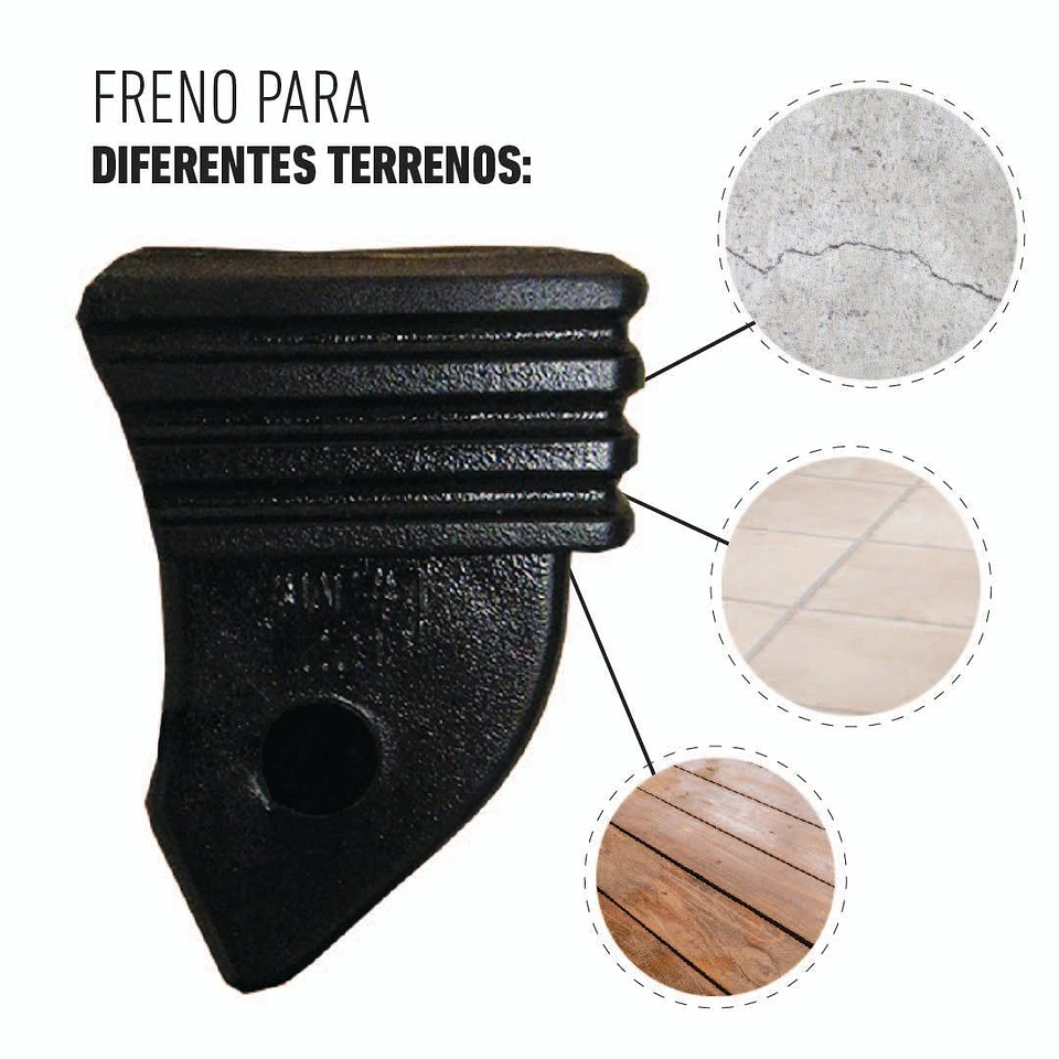 Freno para Patines en Linea Hook HK-126 5