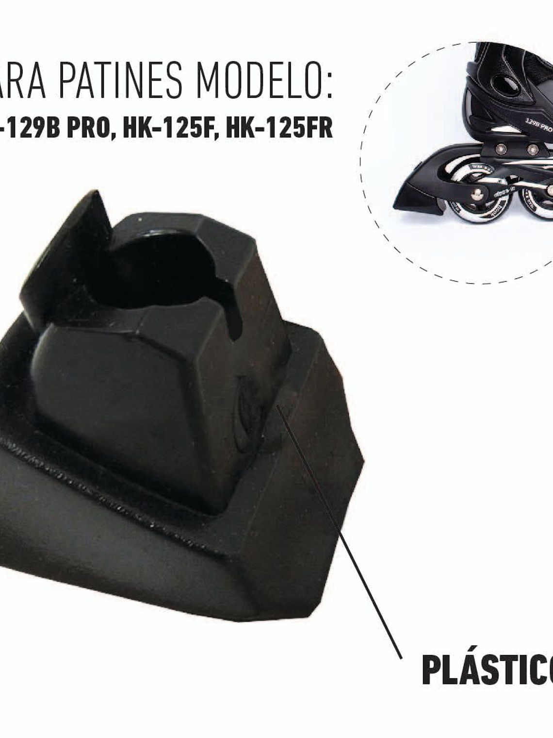 Freno para Patines en Linea Hook 3