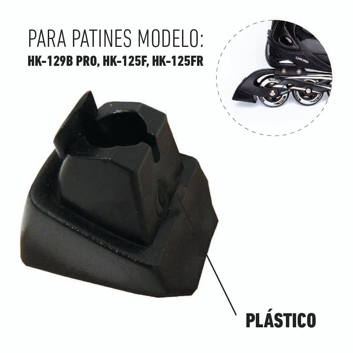 Freno para Patines en Linea Hook 3