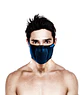 Bandana Deportiva Slim-Fit Sin Cuello Reversible X5s -Negro/Azul - Thumbnail 1