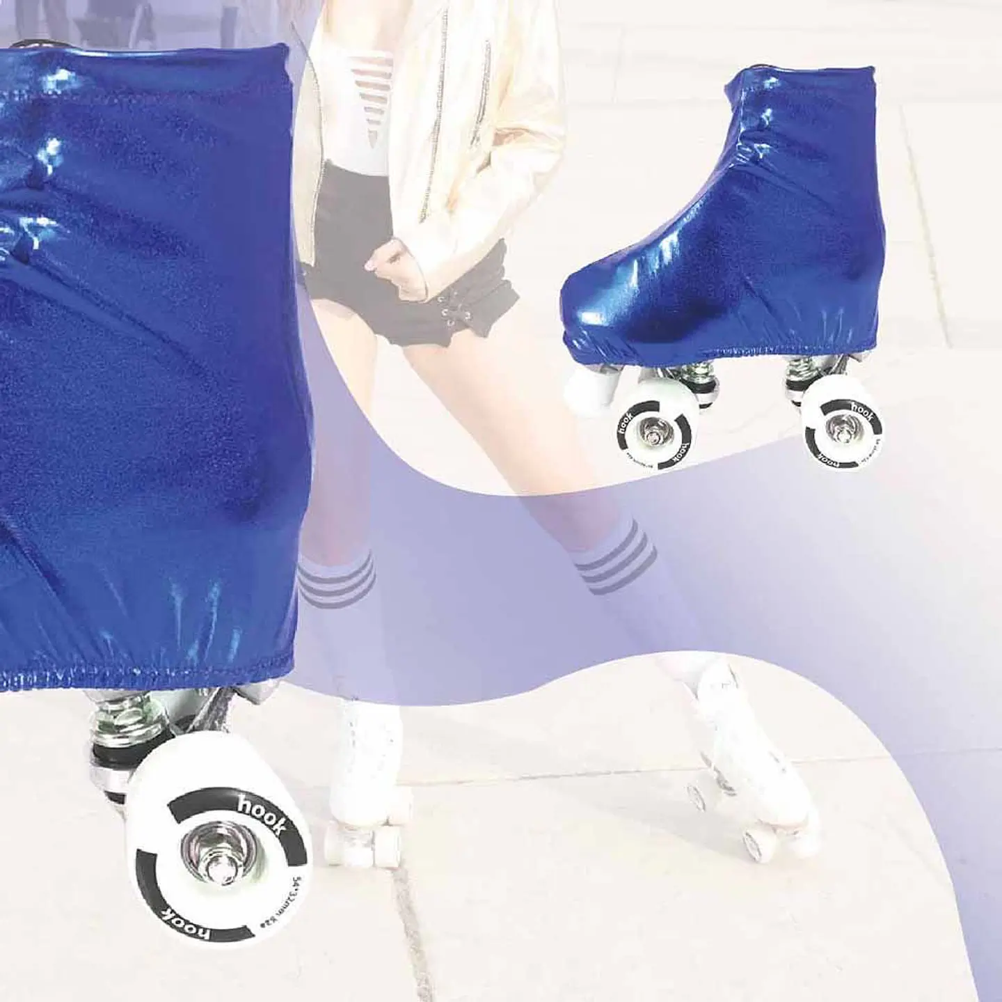 Cubre patines Hook azul 4
