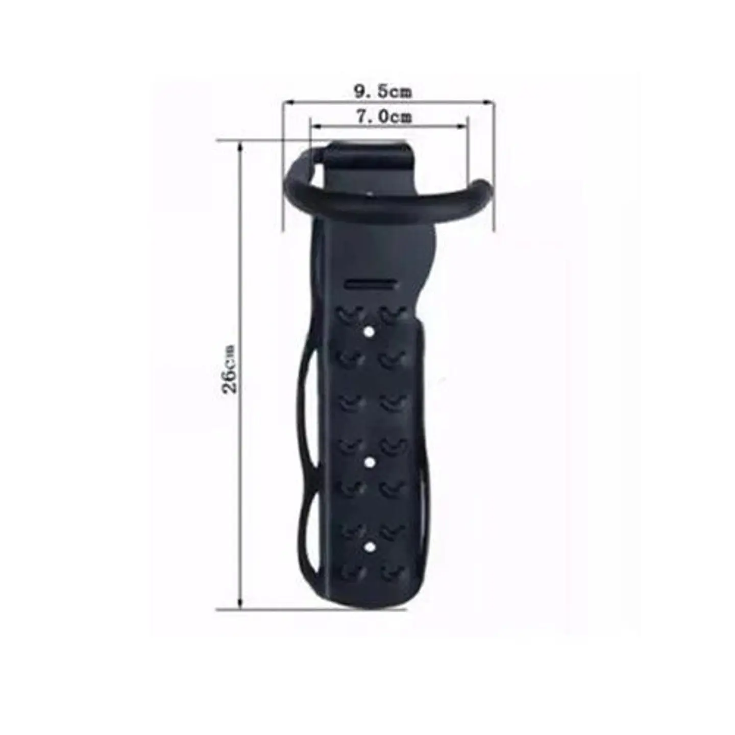 Gancho porta bicicletas- soporte de pared muro 4