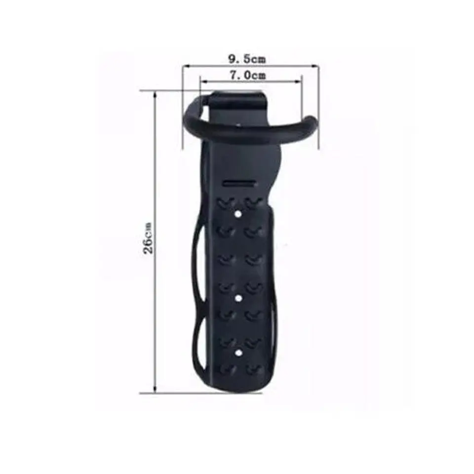 Gancho porta bicicletas- soporte de pared muro 4