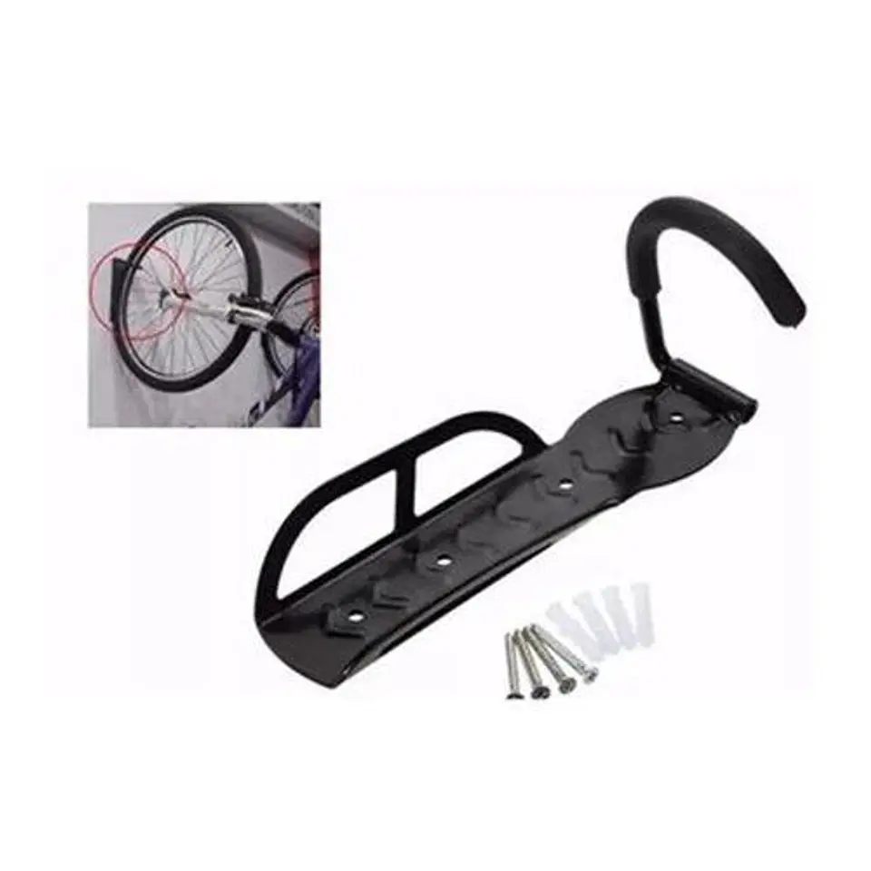 Gancho porta bicicletas- soporte de pared muro 6