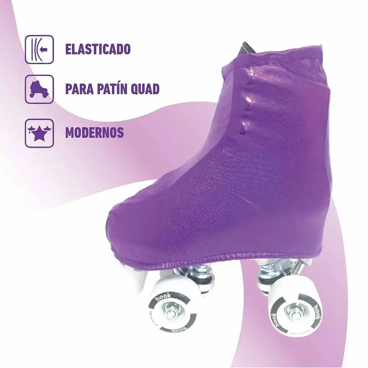Cubre patines Hook morado 3
