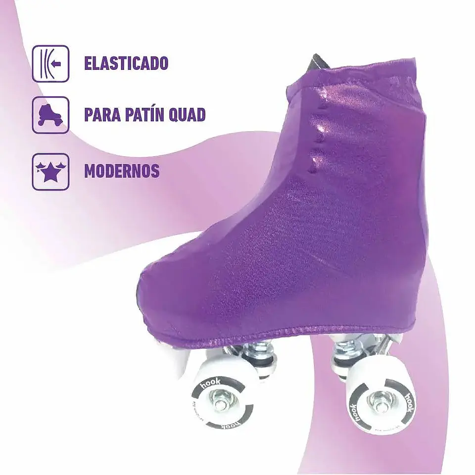 Cubre patines Hook morado 3