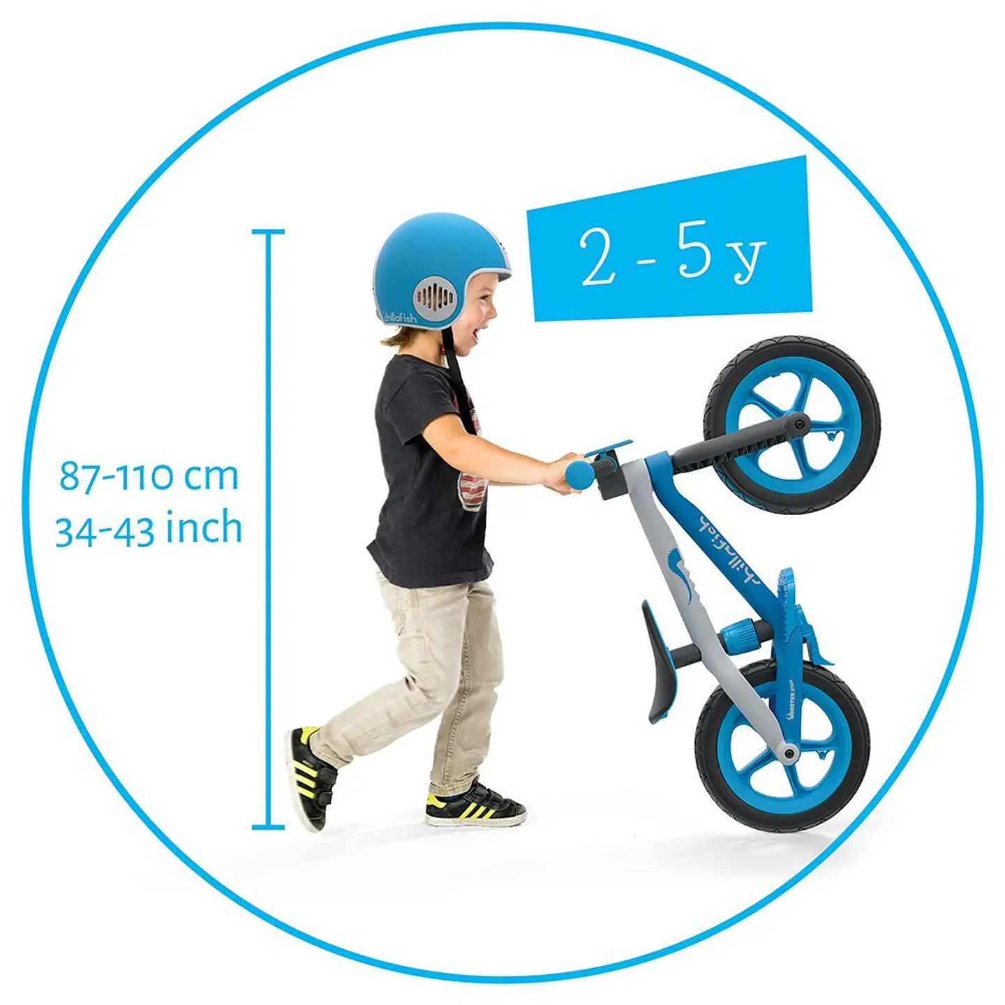 Bicicleta de Equilibrio BMXie 02 Blue 3