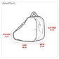 Bolso para patines Blackbull negro - Miniatura 4