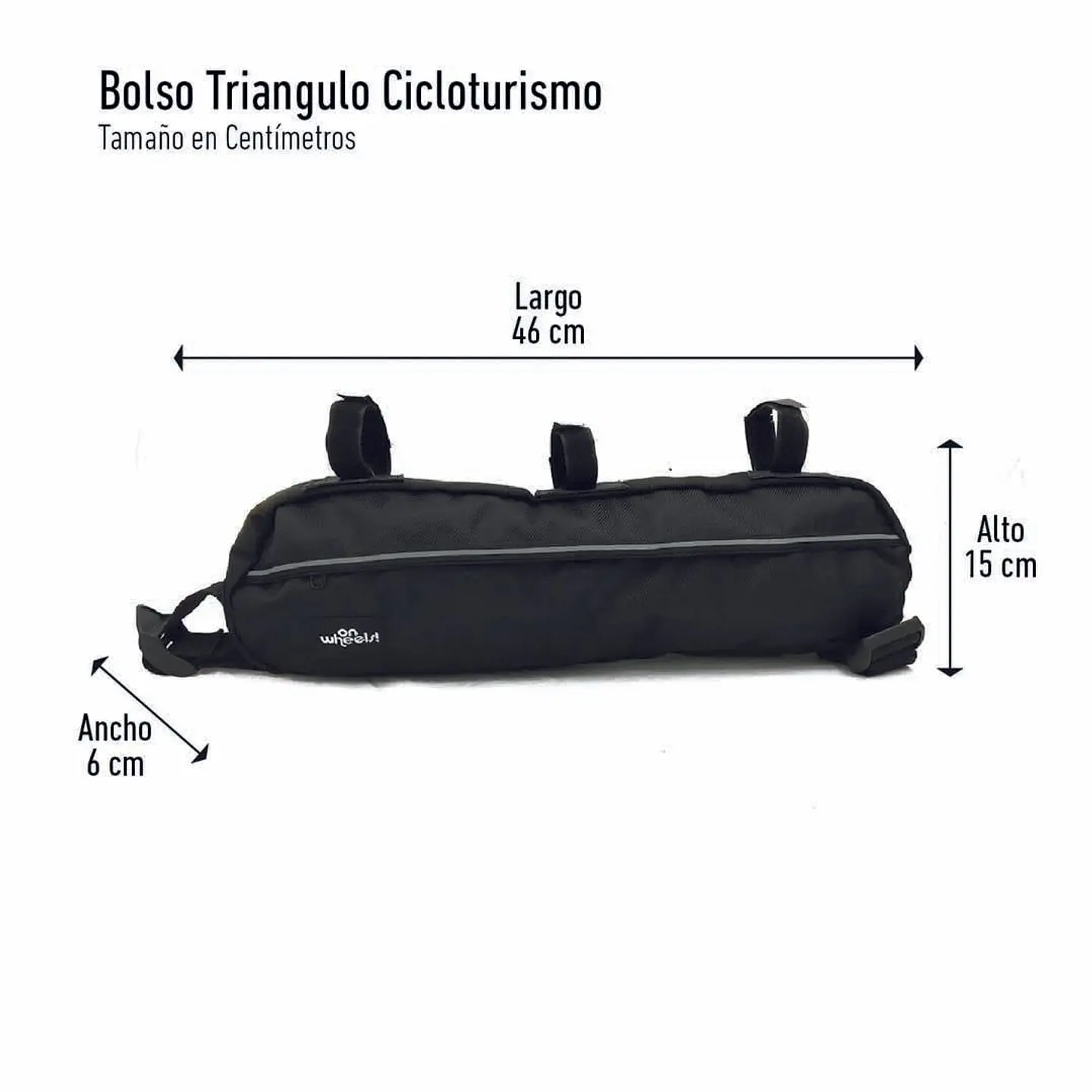 Bolso Triangulo Cicloturismo OnWheels! 1