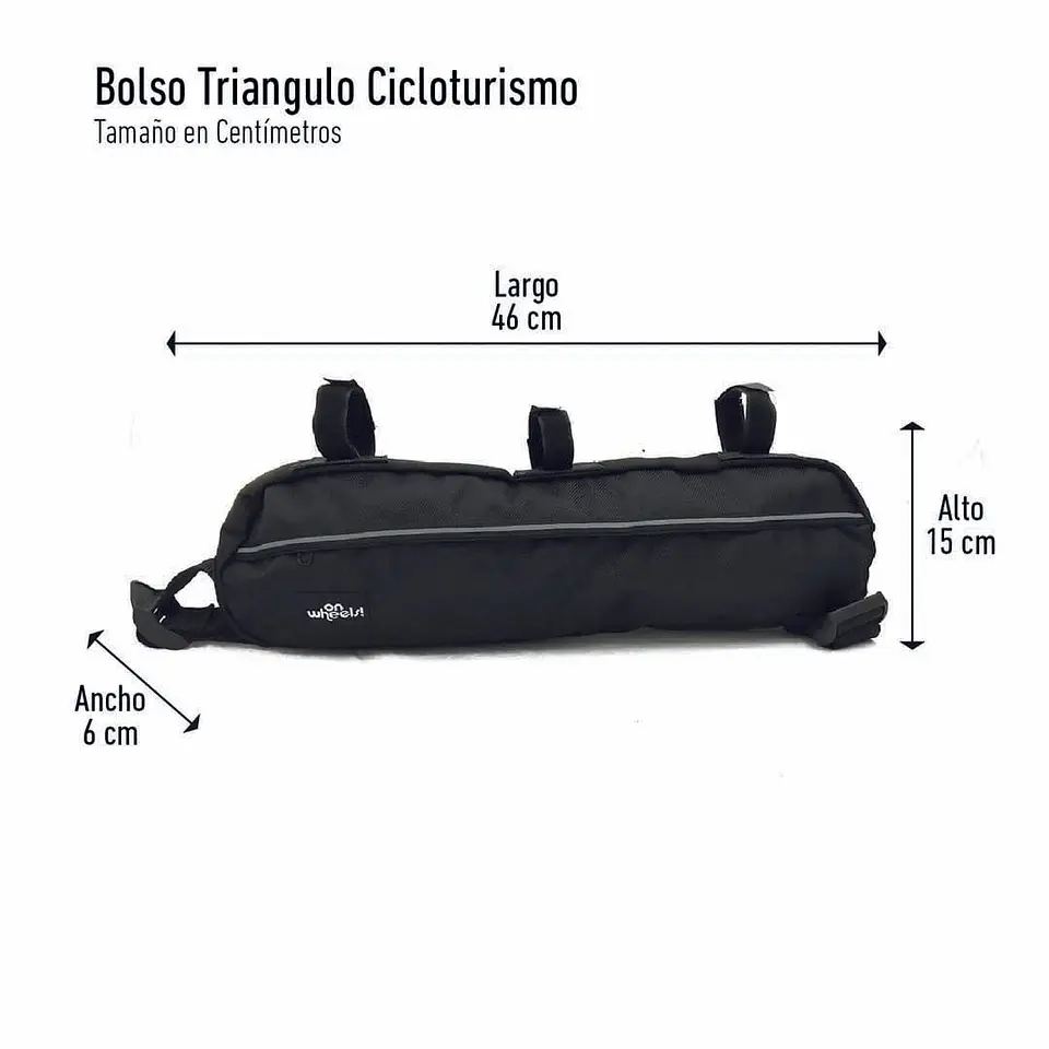 Bolso Triangulo Cicloturismo OnWheels! 1