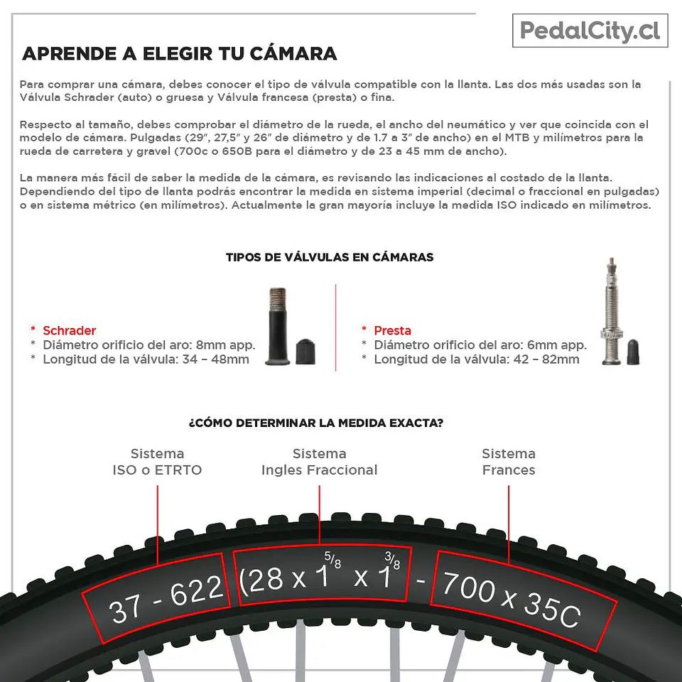 Cámara Arisun 27.5 X 1.75/2.35 V/Francesa 2