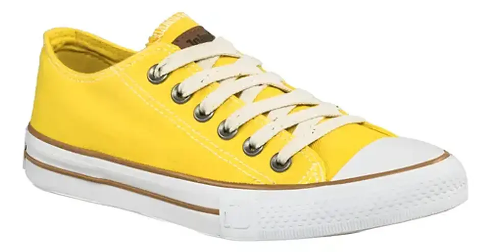 Zapatilla Amarilla Copada 1