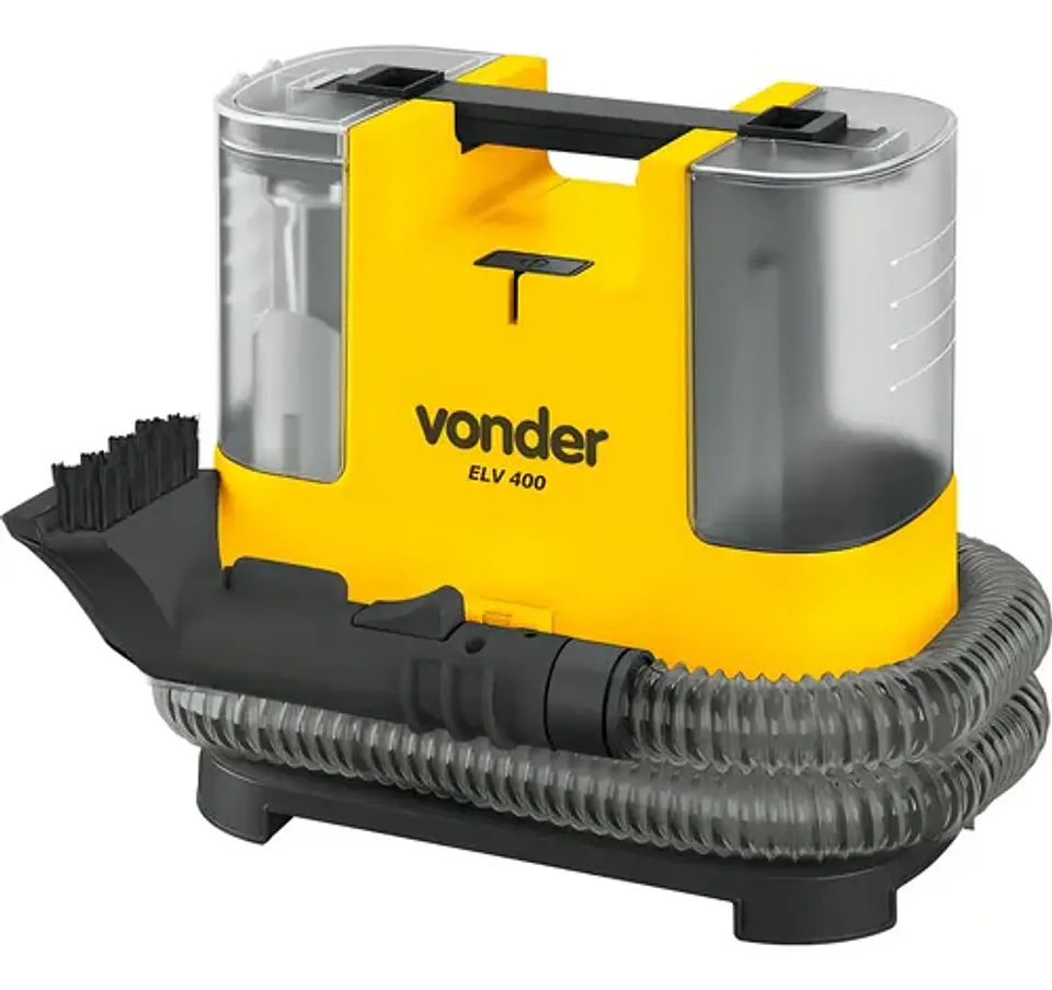Extratora Portátil Para Limpeza Estofados Elv400 Vonder Amarelo 127v 1