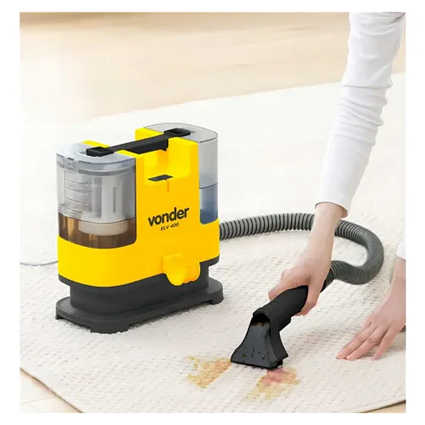 Extratora Portátil Para Limpeza Estofados Elv400 Vonder Amarelo 127v 5