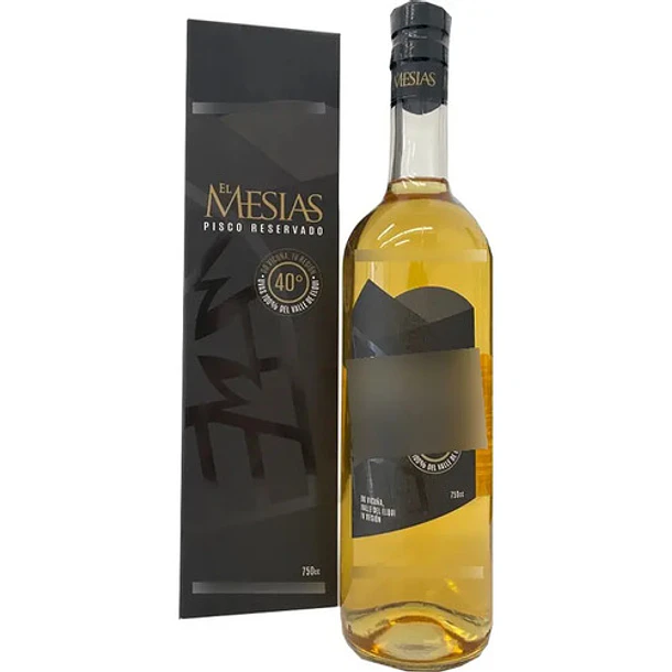 Pisco El Mesias Pisco El Mesiasº 750cc / Chilepisco Envejecido De Chilepisco 750cc
