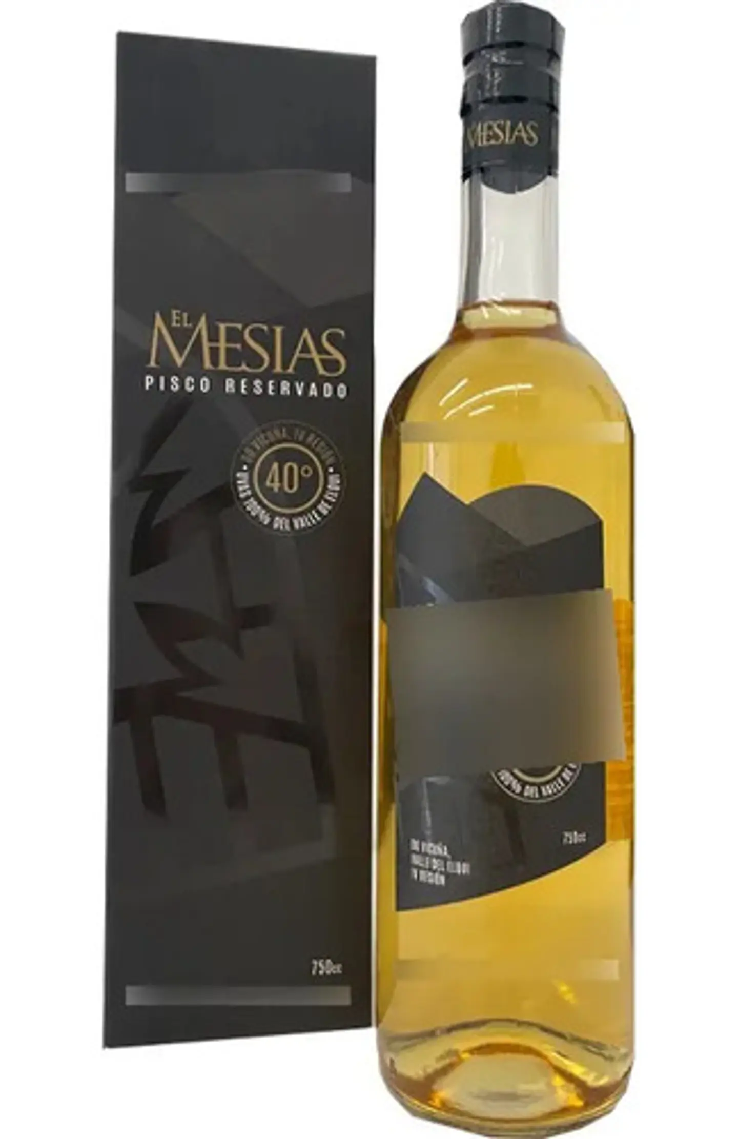 Pisco El Mesias Pisco El Mesiasº 750cc / Chilepisco Envejecido De Chilepisco 750cc 1