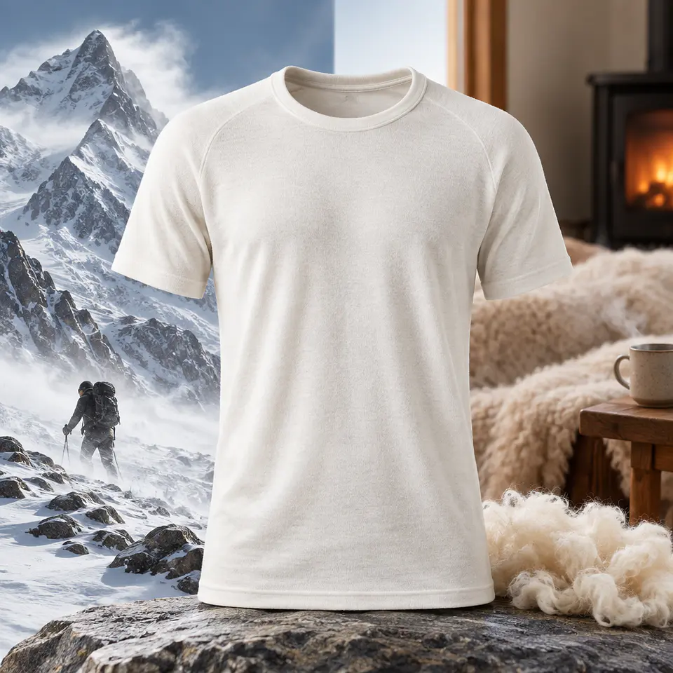 Organic Himalayan Wool T-Shirt 1