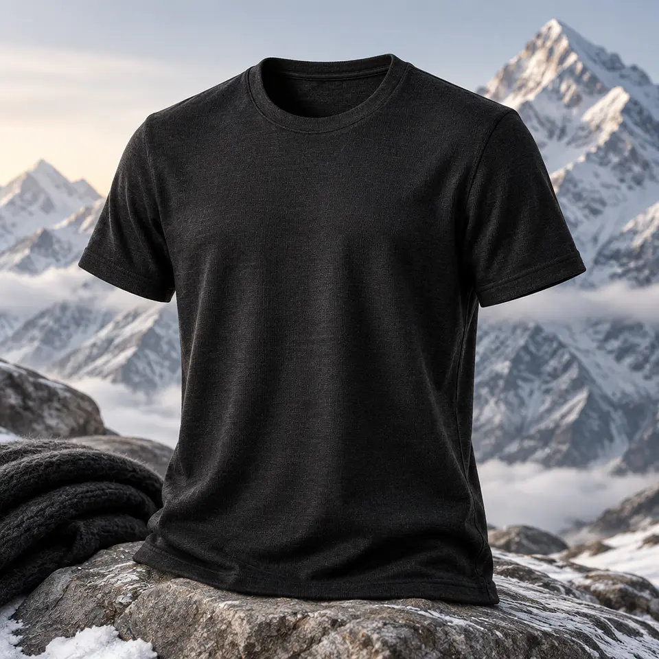 Organic Himalayan Wool T-Shirt 2