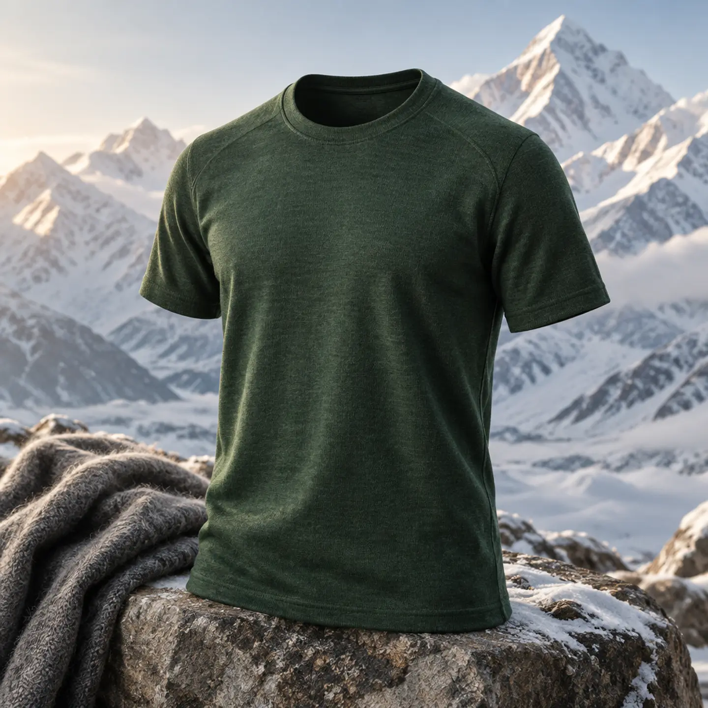 Organic Himalayan Wool T-Shirt 3