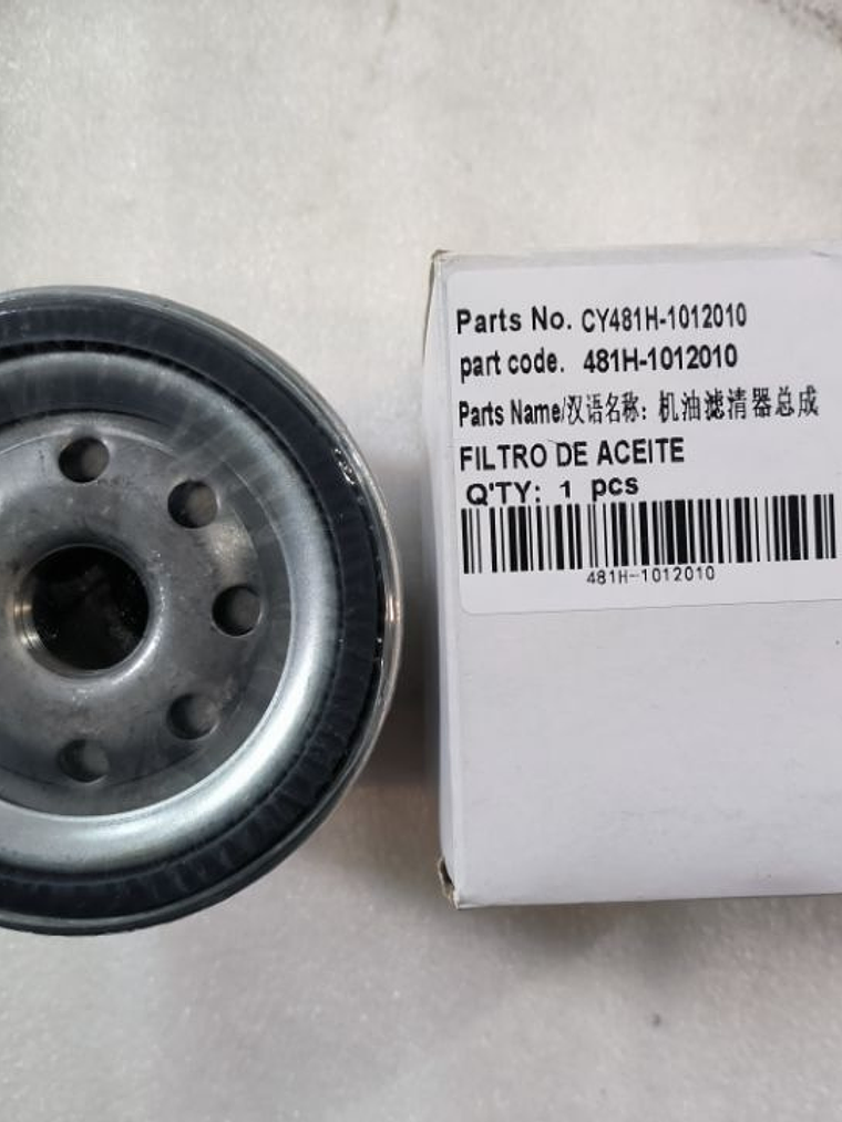 FILTRO ACEITE TIGGO 8 1.5 TURBO Y TIGGO 3 1