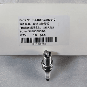 BUJIA ENCENDIDO TIGGO 2 Y PRO