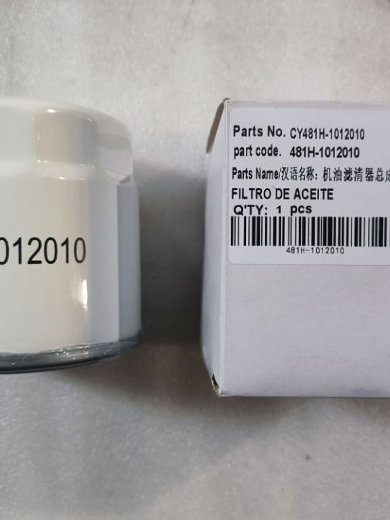 FILTRO ACEITE TIGGO 8 1.5 TURBO Y TIGGO 3 3