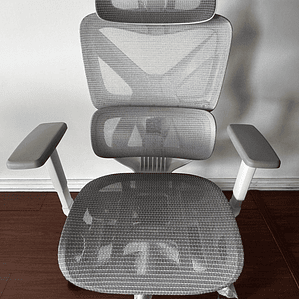 SILLA ERGONOMICA BLANCA -NET-FULL
