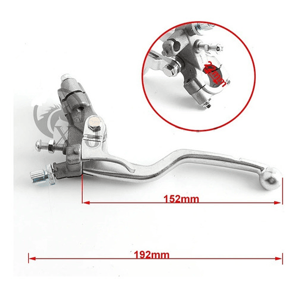 Manilla Embrague Con Soporte Honda Crf 150r 250r 450r X 22mm