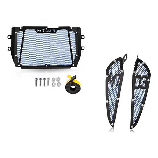 Protector Cubre Radiador + Entrada Aire Yamaha Mt03a Mt 03 A 7