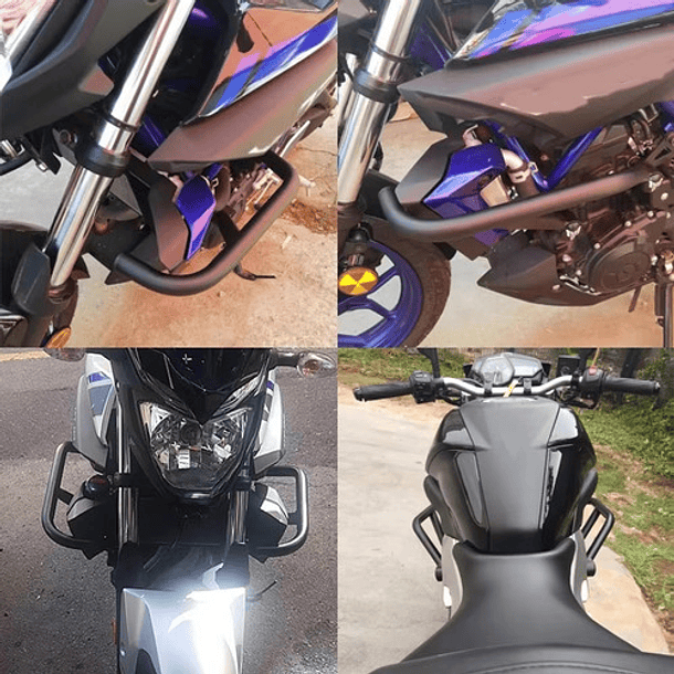 Slider Barras Defensas Topes De Caída Yamaha Mt03 Mt03a Mt 6